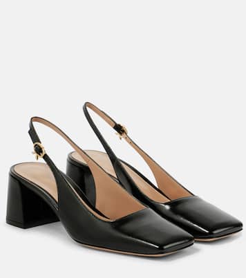 Slingback-Pumps Freeda aus Leder | Gianvito Rossi