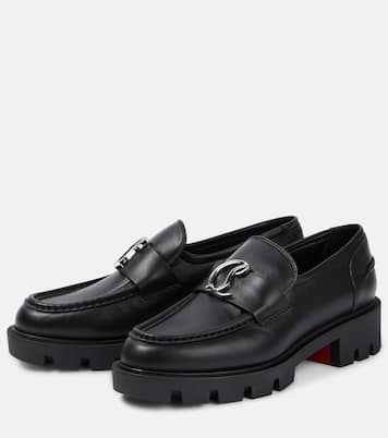CL Moc Lug leather loafers | Christian Louboutin
