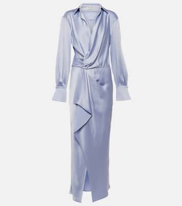 Maxikleid Talita aus Satin | Simkhai