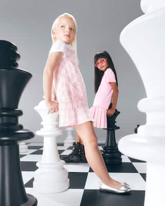 Falda Barocco plisada | Versace Kids