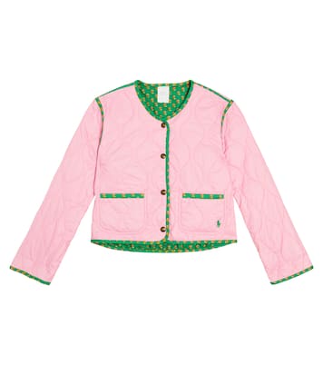 Reversible quilted cotton jacket | Polo Ralph Lauren Kids