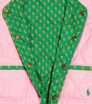 Reversible quilted cotton jacket | Polo Ralph Lauren Kids