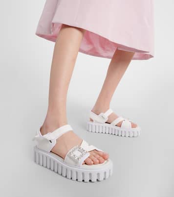 Sandalias Viv‘ Go-Thick con plataforma | Roger Vivier