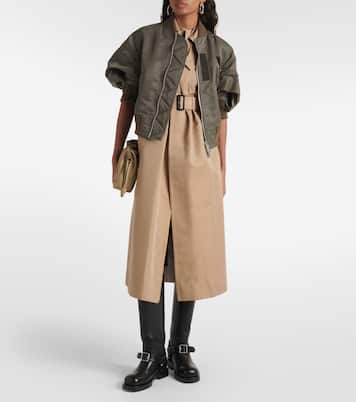 Zipped bomber jacket | Sacai