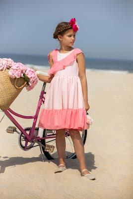 Kleid aus Chiffon | Patachou
