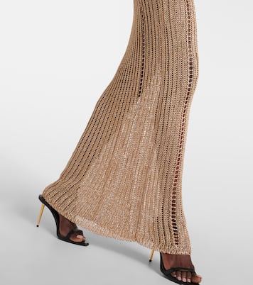 Halterneck chainmail gown | Tom Ford