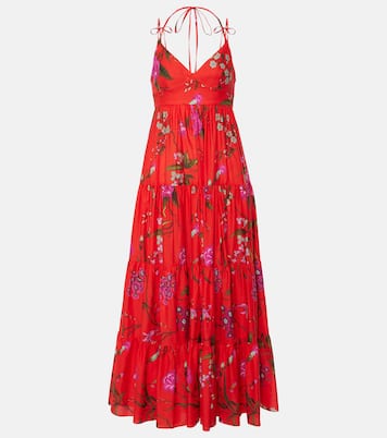 Midikleid aus einem Baumwollgemisch | Erdem