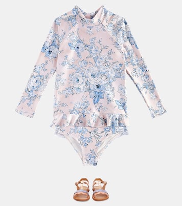Bedrucktes Bikini-Höschen Halliday | Zimmermann Kids