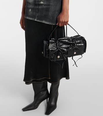 Schultertasche Multipocket aus Leder | Acne Studios