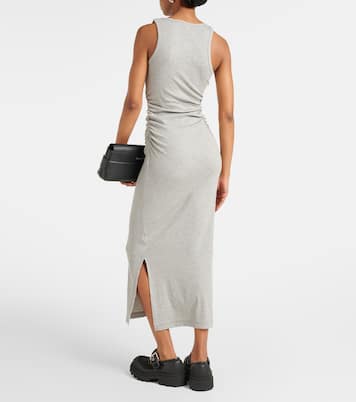 Midikleid aus Rippstrick | Ganni