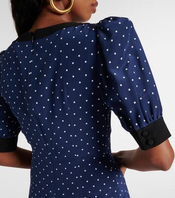 Miniabito in seta a pois | Alessandra Rich