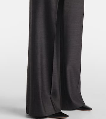 Weite Hose aus Wolle | Victoria Beckham