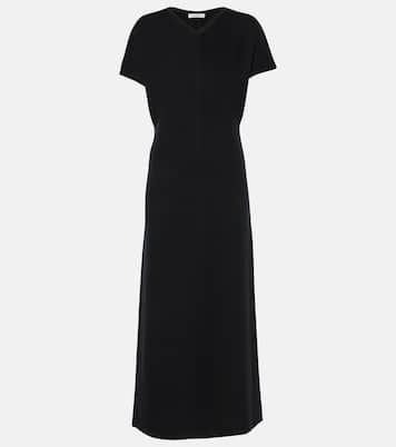 Vestido largo de mezcla de lana | Dorothee Schumacher