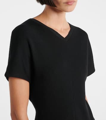 Vestido largo de mezcla de lana | Dorothee Schumacher