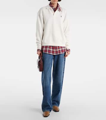 Sudadera tipo polo en mezcla de algodón | Polo Ralph Lauren