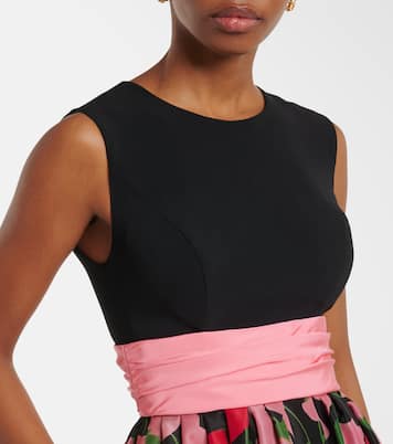 Abito midi in seta | Carolina Herrera