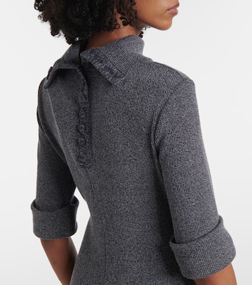 White Label - Abito midi Cerine in bouclé | Proenza Schouler