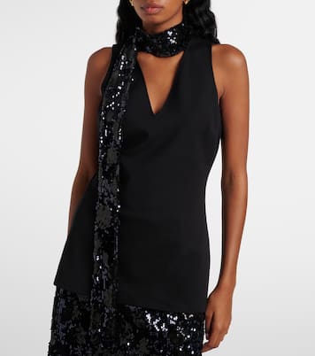 Top foulard Emotional Essence à sequins | Dorothee Schumacher