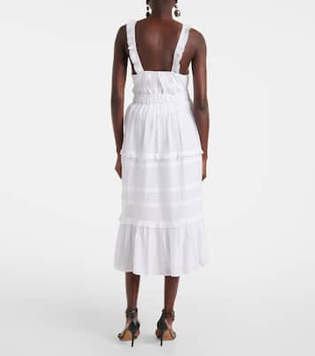 Jupe longue Diya en coton mélangé | Marant Etoile