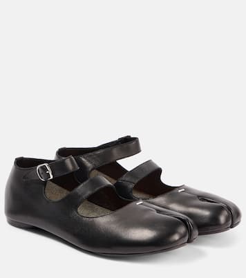 Tabi leather Mary Jane flats | Maison Margiela