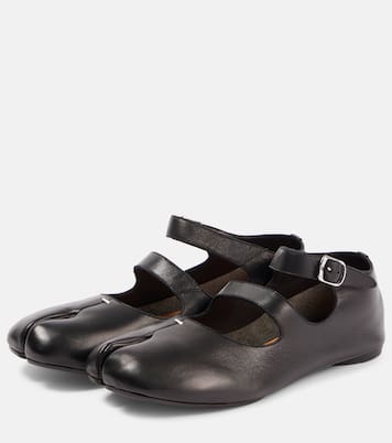 Tabi leather Mary Jane flats | Maison Margiela