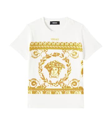 T-shirt Medusa ‘95 in jersey di cotone | Versace Kids