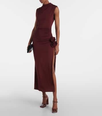 Escarpins Charlotte 95 en cuir verni | Amina Muaddi