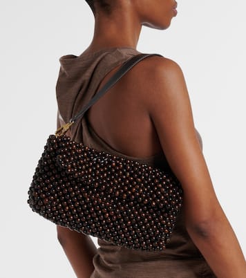 Borsa a spalla Timmy con perline | Staud