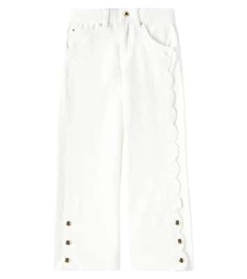 Jeans a gamba larga | Chloé Kids