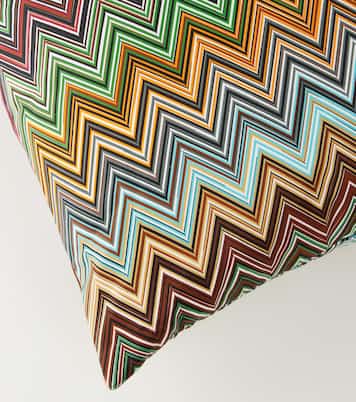 Jarris Zigzag Small cotton cushion | Missoni