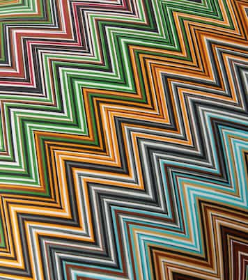 Jarris Zigzag Small cotton cushion | Missoni