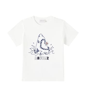 Camiseta en jersey de algodón con logo | Moncler Enfant
