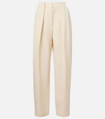 Pantaloni a gamba larga a vita alta | Stella McCartney
