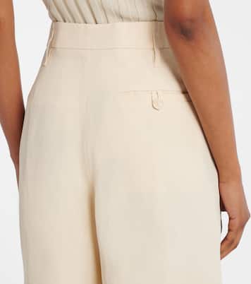 Pantaloni a gamba larga a vita alta | Stella McCartney