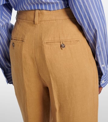 Linen wide-leg pants | Polo Ralph Lauren
