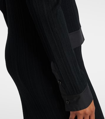 Hemdblusenkleid aus Rippstrick | Toteme