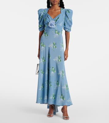 Robe midi en soie | Rodarte