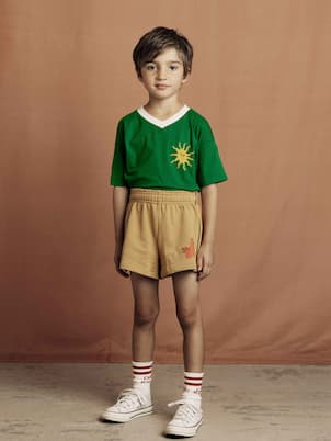 Short imprimé en coton  | Mini Rodini