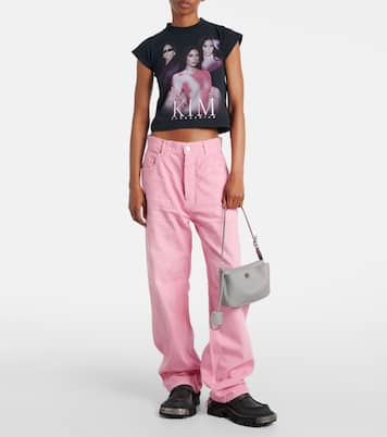 Schultertasche Rodeo Sling Pochette aus Leder | Balenciaga