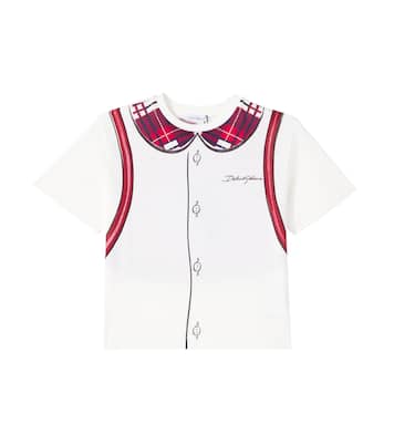 Bedrucktes T-Shirt aus Baumwolle | Dolce&Gabbana Kids