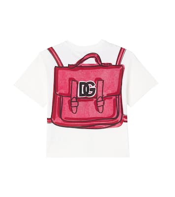 Bedrucktes T-Shirt aus Baumwolle | Dolce&Gabbana Kids