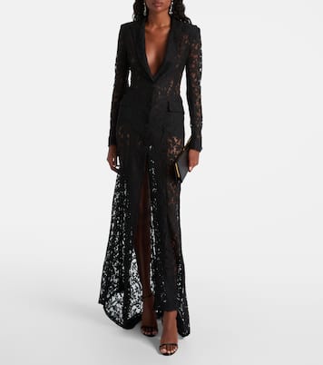 Robe longue en dentelle | Blumarine