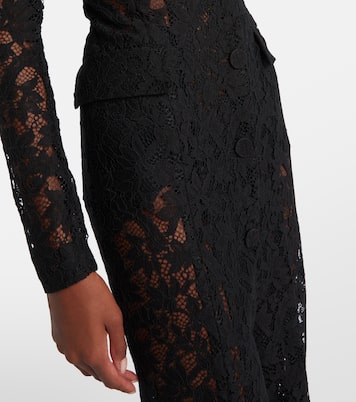 Robe longue en dentelle | Blumarine