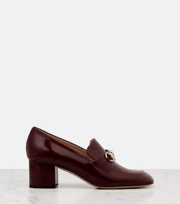 Loafer-Pumps Lady Horsebit aus Leder | Gucci