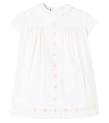 Bébé – Robe en coton et soie | Gucci Kids
