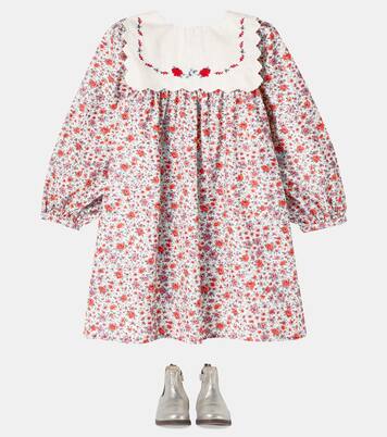 Clementine floral cotton dress | Bebe Organic