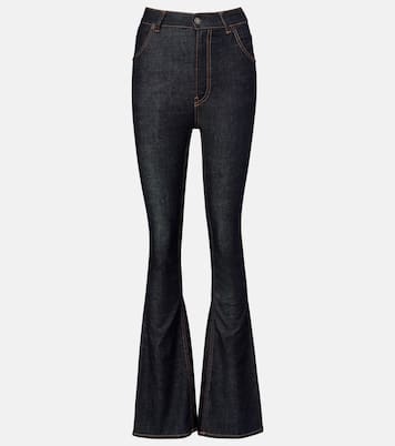 High-Rise-Schlaghose aus einem Baumwollgemisch | Acne Studios