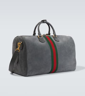 Gucci Savoy Medium suede duffel bag | Gucci