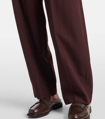Gerade Hose aus Wolle und Baumwolle | Brunello Cucinelli