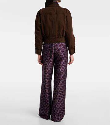 Veste raccourcie en denim | Dries Van Noten